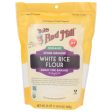 Bob s Red Mill - Flour, Rice, White, Organic, 24 OZ - Pack of 4 Cheap