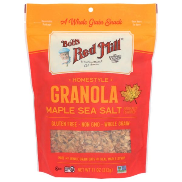 Bob s Red Mill - Granola, Homestyle, Maple Sea Salt, 11 OZ - Pack of 6 Online