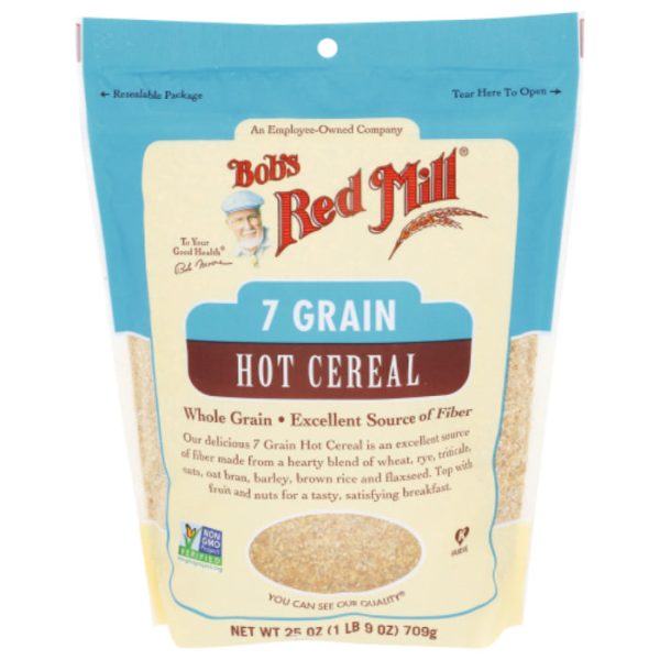 Bob s Red Mill - Hot 7 Grain Cereal, 25 OZ - Pack of 4 Sale