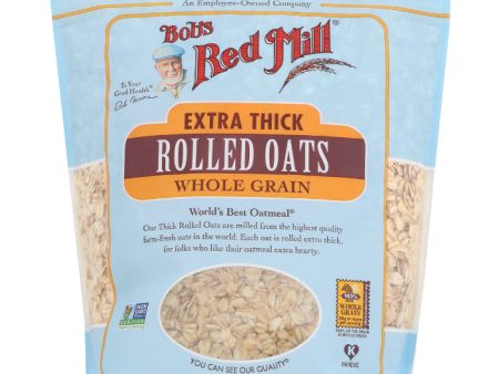 Bob s Red Mill - Oats, Rolled, Extra Thick, 32 OZ - Pack of 4 on Sale