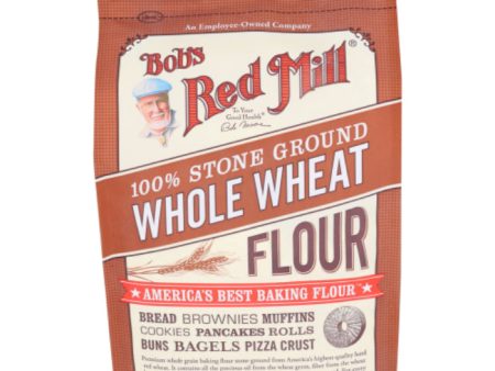 Bob s Red Mill - Flour, Whole Wheat, 5 LB - Pack of 8 Supply