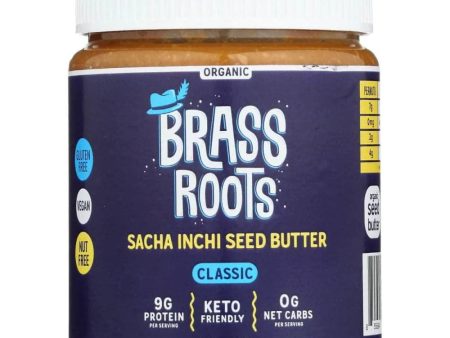 Brass Roots - Classic Sacha Inchi Seed Butter, 12 oz For Discount