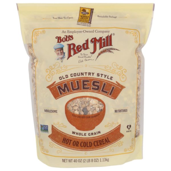 Bob s Red Mill - Muesli, 40 OZ - Pack of 4 Online Sale