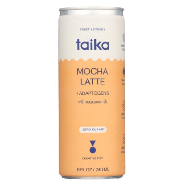 Taika - Mocha Latte Coffee 8 FO - (Pack of 12) Hot on Sale