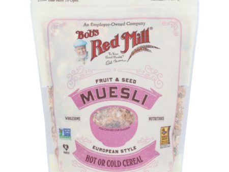 Bob s Red Mill - Muesli Fruit Seed, 14 OZ - Pack of 4 on Sale