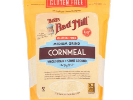 Bob s Red Mill - Cornmeal, Medium Grind, 24 OZ - Pack of 4 Online Hot Sale