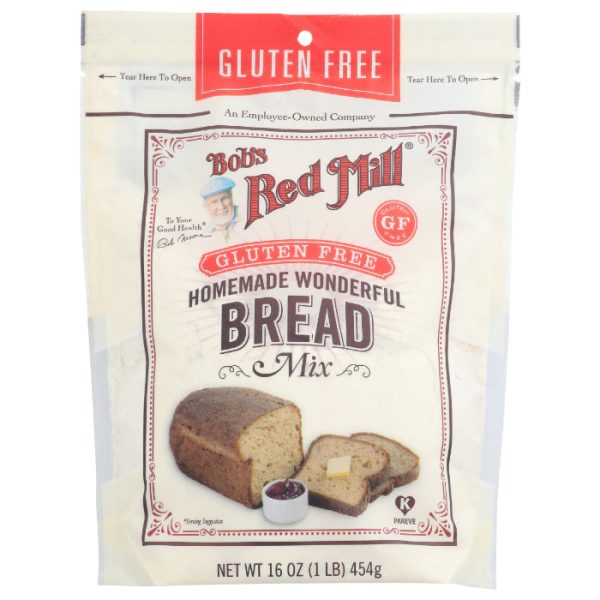 Bob s Red Mill - Mix, Bread, Homemade Wonderful, 16 OZ - Pack of 4 Online now