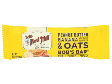 Bob s Red Mill - Oat Bar Peanut Butter Banana, 1.76 OZ - Pack of 12 Online