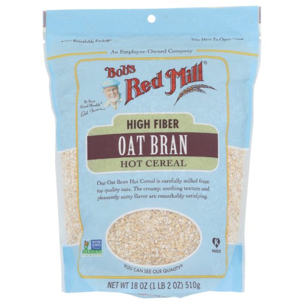 Bob s Red Mill - Oat Bran, 18 OZ - Pack of 4 For Cheap