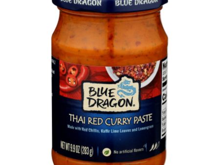 Blue Dragon - Curry Red Paste, 9.9 oz (Pack of 6) For Cheap