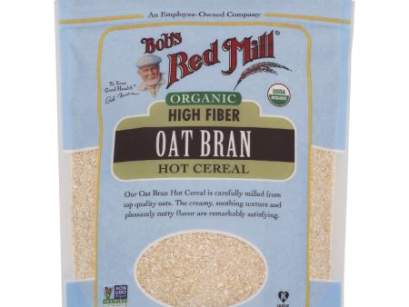 Bob s Red Mill - Oat Bran, Organic, 18 OZ - Pack of 4 Supply