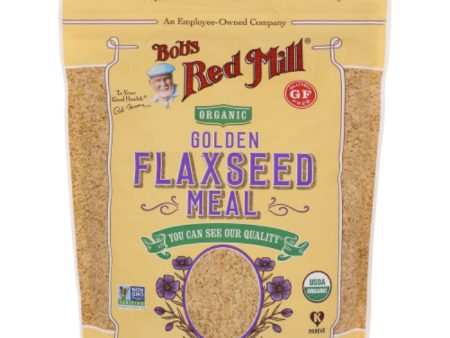 Bob s Red Mill - Flaxseed Meal, Golden, Organic, 16 OZ - Pack of 4 on Sale