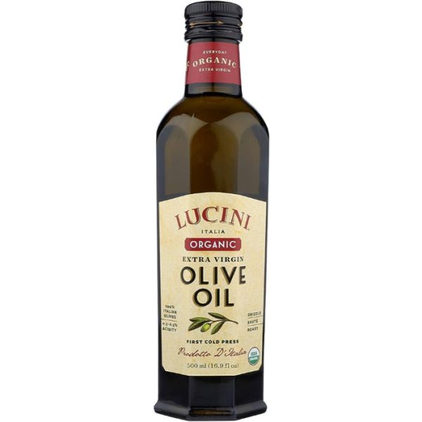 Lucini - Everyday Organic Extra Virgin Olive Oil, 17 Oz - Pack of 6 Online