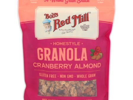 Bob s Red Mill - Granola, Homestyle, Cranberry Almond, 11 OZ - Pack of 6 For Discount