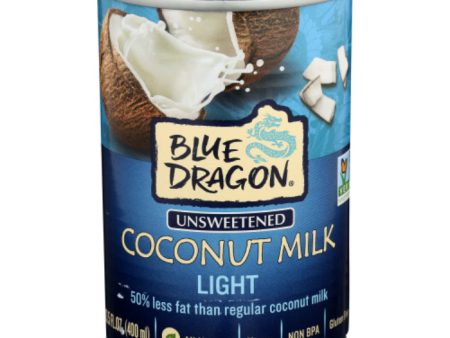 Blue Dragon - Coconut Milk Light, 13.5 oz (Pack of 12) For Sale