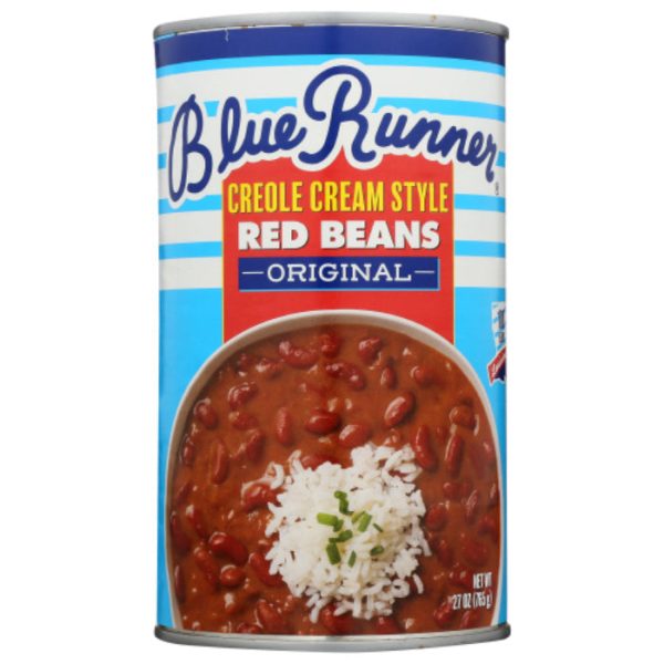 Blue Runner - Bean, Red Cream Style, 27 oz - Pack of 12 Online