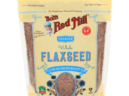 Bob s Red Mill - Flaxseed, Brown, 13 OZ - Pack of 4 Sale