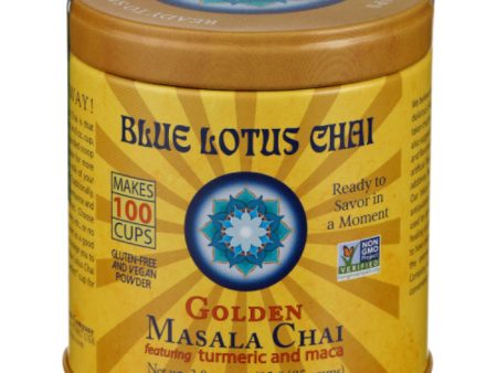 Blue Lotus Chai - Masala Golden, 3 oz (Pack of 6) Supply