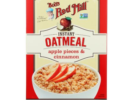 Bob s Red Mill - Oatmeal, Instant, Apple Cinnamon, 9.87 OZ - Pack of 4 For Cheap