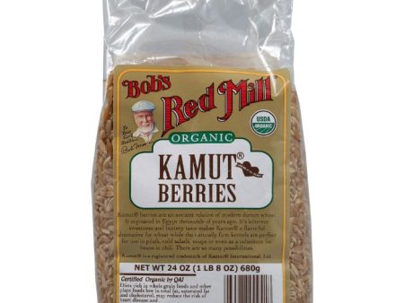 Bob s Red Mill - Kamut Berries, Organic, 24 OZ - Pack of 4 Online Hot Sale