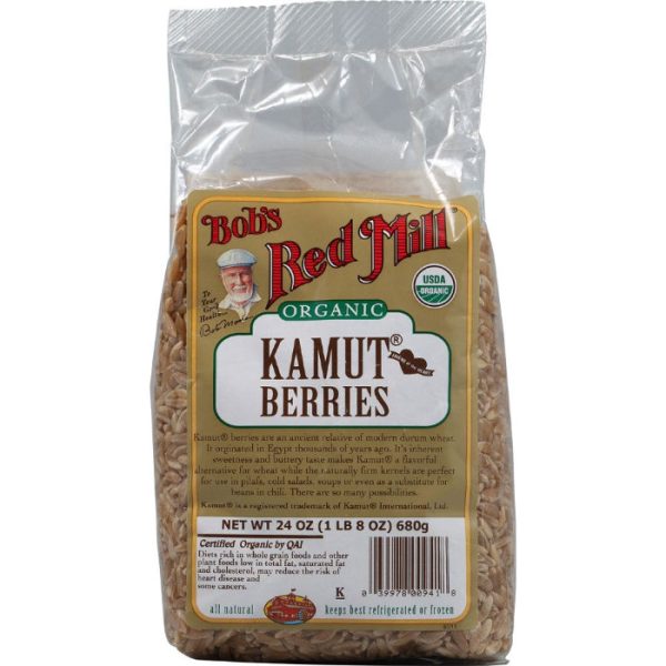 Bob s Red Mill - Kamut Berries, Organic, 24 OZ - Pack of 4 Online Hot Sale