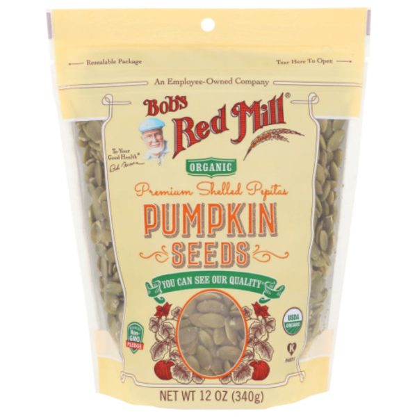 Bob s Red Mill - Seeds Pumpkin Organic, 12 oz - Pack of 4 Online Sale