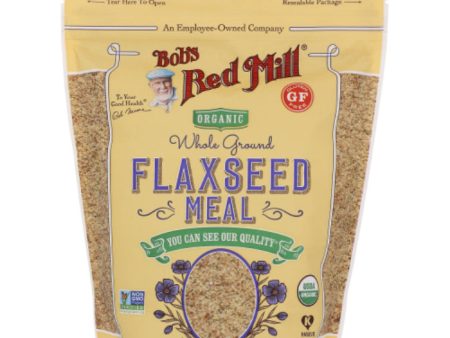 Bob s Red Mill - Flaxseed Meal, Organic, 16 OZ - Pack of 4 Sale