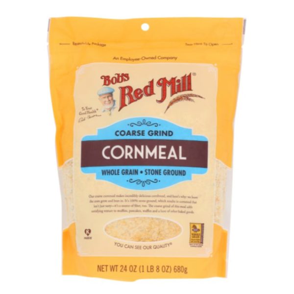 Bob s Red Mill - Cornmeal, Coarse Grind, 24 OZ - Pack of 4 Online Hot Sale