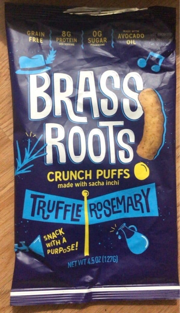 Brass Roots - Crunch Puffs Truffle Rosemary, 4.5 oz - Pack of 6 Online Sale