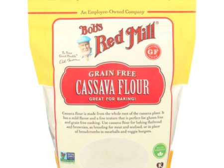 Bob s Red Mill - Flour, Cassava, 20 OZ - Pack of 4 Online Sale