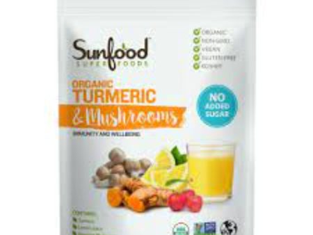 Sunfood Superfoods Turmeric Mshroom Pwdr Org 6.8 Oz - Pack Of 1 Sale