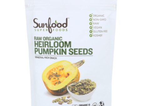 Sunfood Superfoods - Organic Heirloom Pumpkin Seeds Online Hot Sale