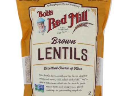 Bob s Red Mill - Lentils, Brown, 27 OZ - Pack of 4 Cheap