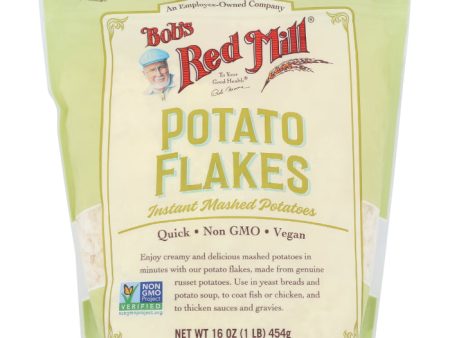 Bob s Red Mill - Potato Flakes Instant Mashed Creamy, 16 oz - Pack of 4 Sale