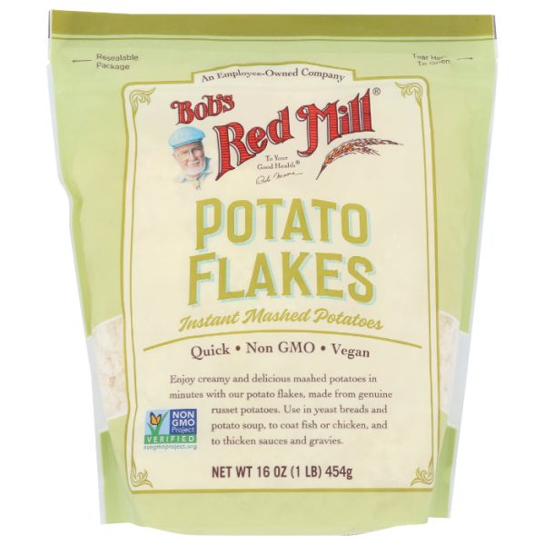 Bob s Red Mill - Potato Flakes Instant Mashed Creamy, 16 oz - Pack of 4 Sale