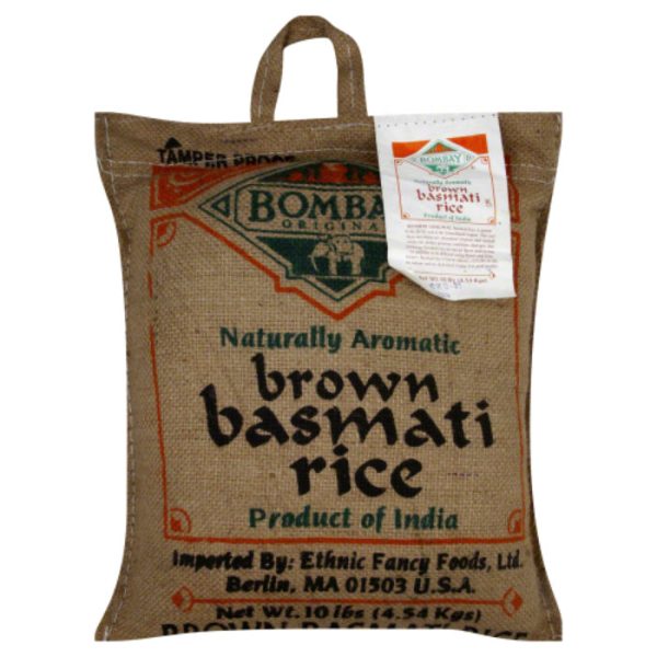 Bombay - Rice Basmati Brown, 10 lb - Pack of 1 For Cheap