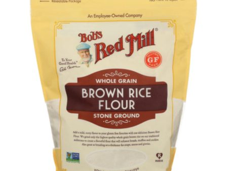 Bob s Red Mill - Flour, Brown Rice, 24 OZ - Pack of 4 Online