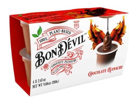 Bon Devil - Ganache Salted Caramel 4Pk, 9.88 oz - Pack of 6 Cheap