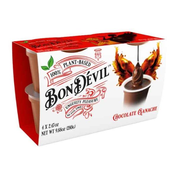 Bon Devil - Ganache Salted Caramel 4Pk, 9.88 oz - Pack of 6 Cheap