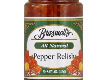 Braswell - Relish Pepper, 8 oz - Pack of 6 Discount