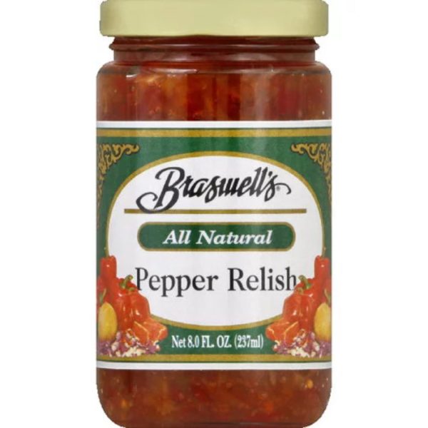 Braswell - Relish Pepper, 8 oz - Pack of 6 Discount