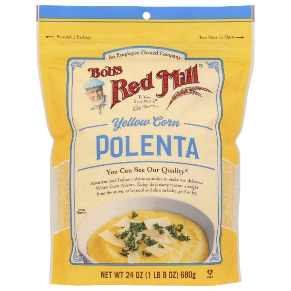 Bob s Red Mill - Polenta Corn Grits Yellow, 24 oz - Pack of 4 Sale