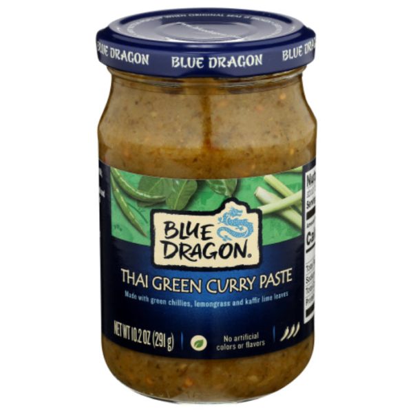 Blue Dragon - Curry Green Paste, 10.2 oz (Pack of 6) Supply