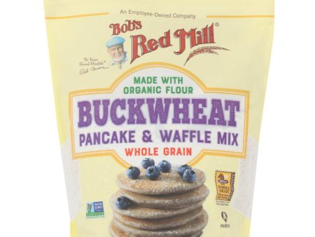 Bob s Red Mill - Mix, Pancake & Waffle, Buckwheat, 24 OZ - Pack of 4 For Discount