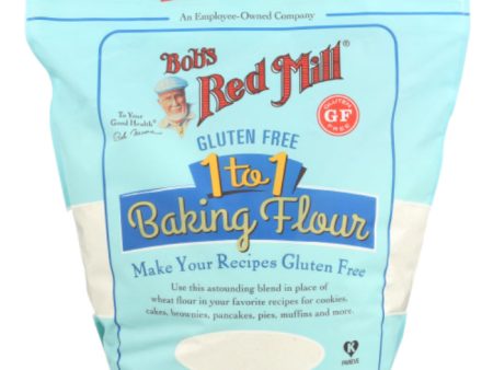 Bob s Red Mill - Baking Flour GF 1-to-1, 64 OZ - Pack of 4 Online Sale