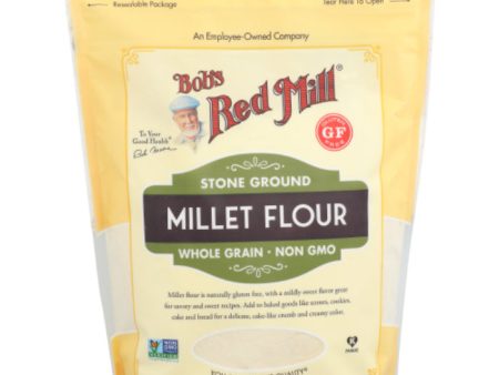 Bob s Red Mill - Flour, Millet, 20 OZ - Pack of 4 Cheap