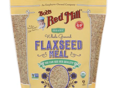 Bob s Red Mill - Flaxseed Meal, Organic, 32 OZ - Pack of 4 For Sale