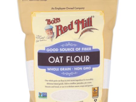 Bob s Red Mill - Flour, Oat, 20 OZ - Pack of 4 on Sale