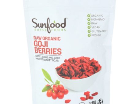 Sunfood Superfoods - Organic Goji Berries on Sale