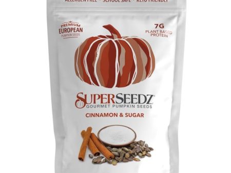 Super Seedz Seed Pumpkin Cinnamon Sugar 5 Oz - Pack Of 6 Cheap